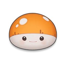 Orange Cappy monsterling